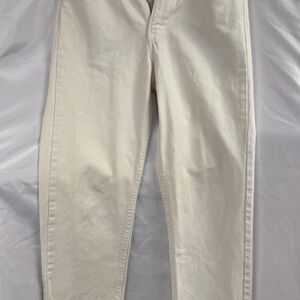 Vintage 90’s Levi's Off-White 100% Cotton Jeans